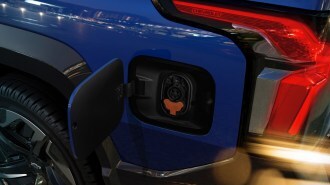 2024 Chevy Silverado EV Charging Port