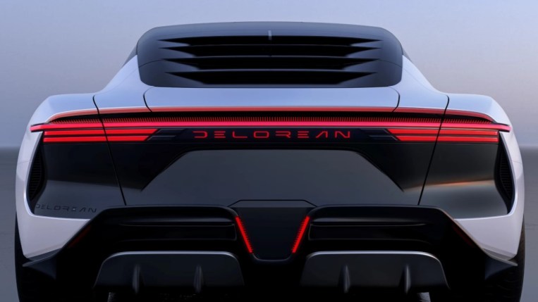 DeLorean Alpha5 Teaser Rear