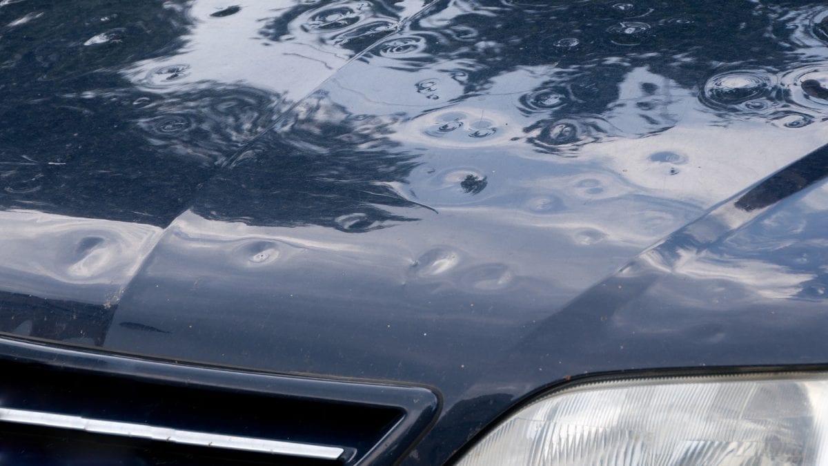 Hail Sale' in the Works After Storm Damages Cars at Dealerships