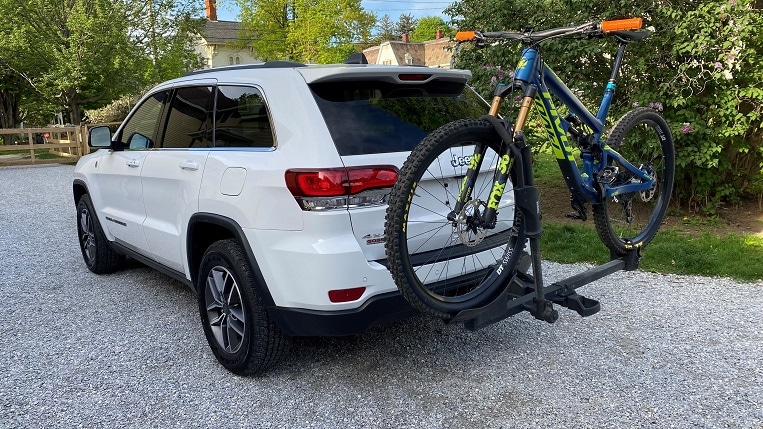 Jeep Grand Cherokee With Trailer Bike Rack