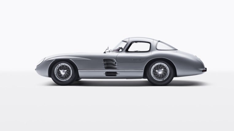 Mercedes Benz 300 SLR Uhlenhaut Coupe Profile