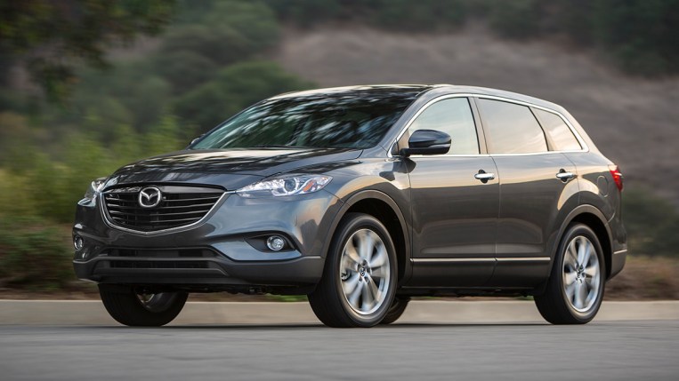 2015 Mazda CX-9 in charcoal gray.