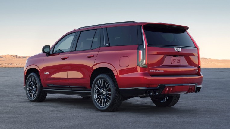 2023 Cadillac Escalade-V Red Rear