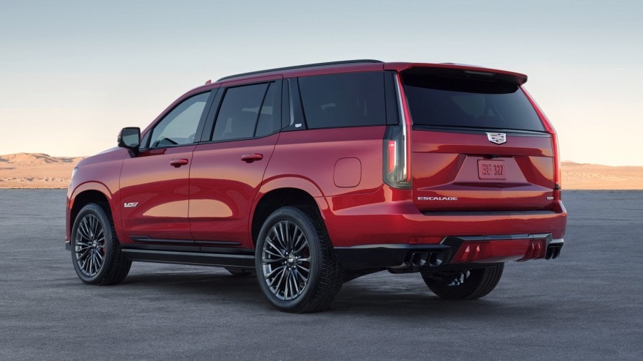 2023 Cadillac Escalade-V Red Rear