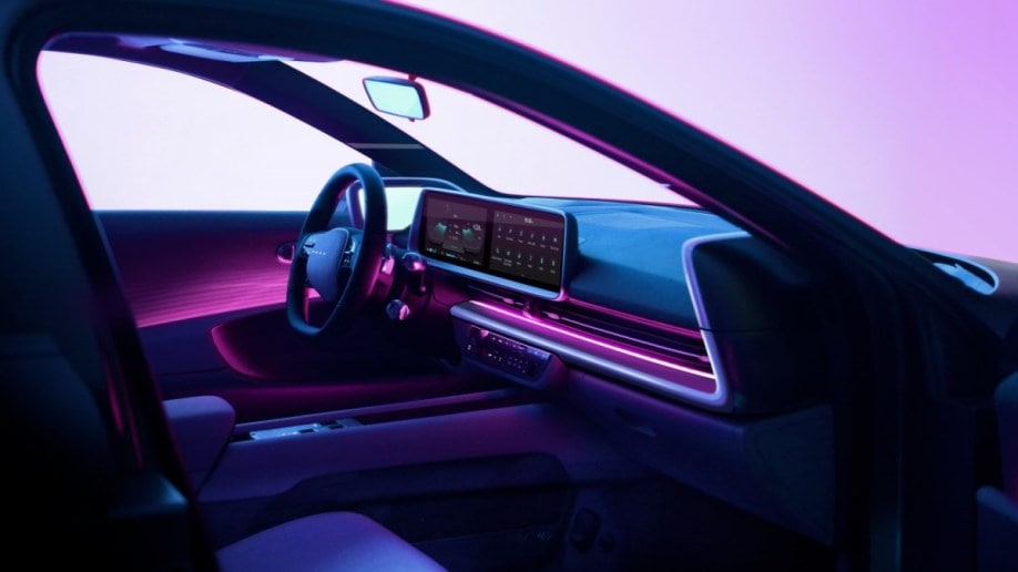 Ioniq 6 EV interior.