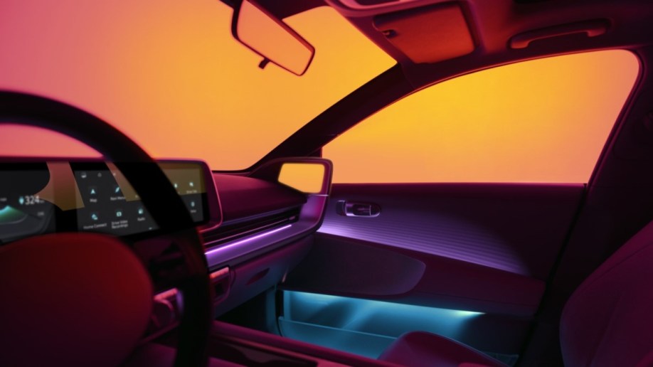 Ioniq 6 EV interior.