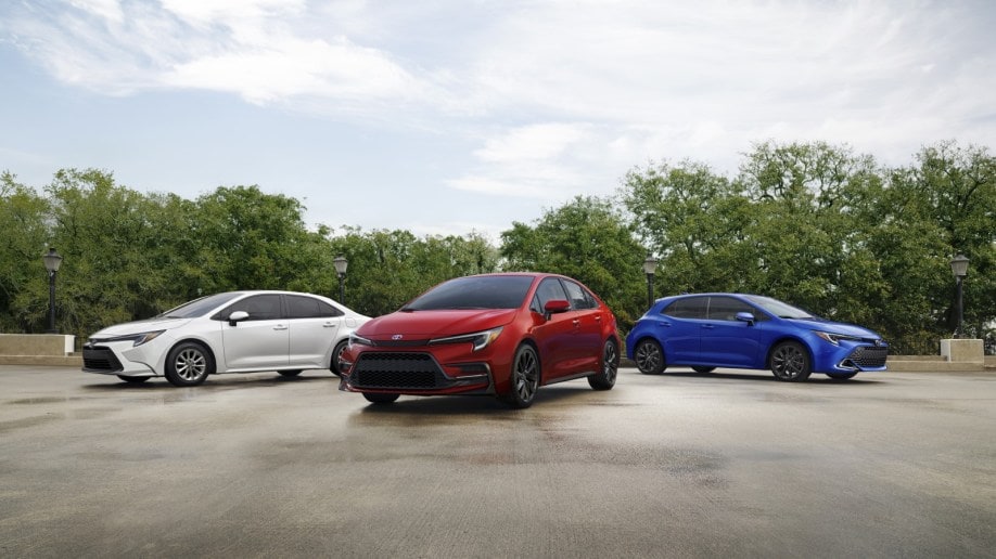 The 2023 Toyota Corolla lineup