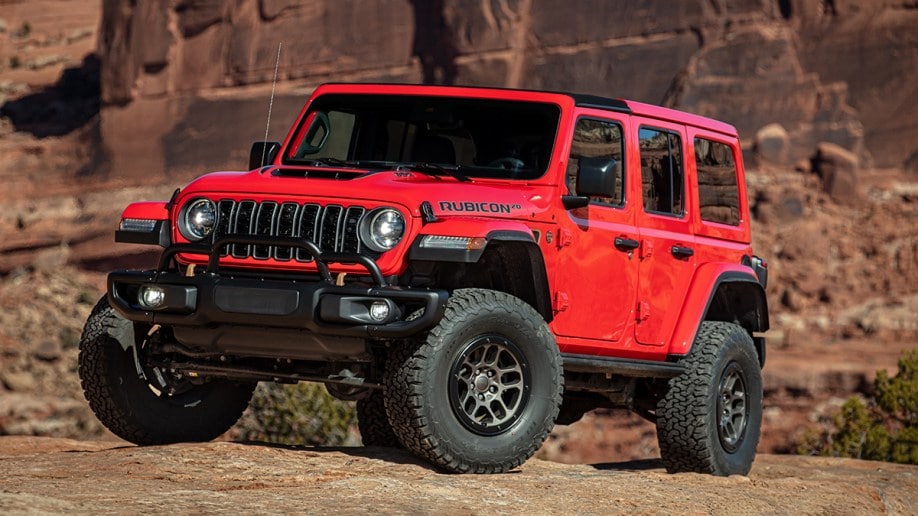 2023 Jeep Wrangler Rubicon Front Left.