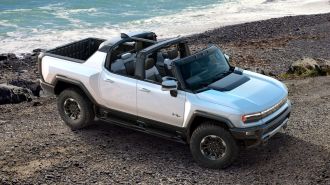 GMC Hummer EV With CrabWalk