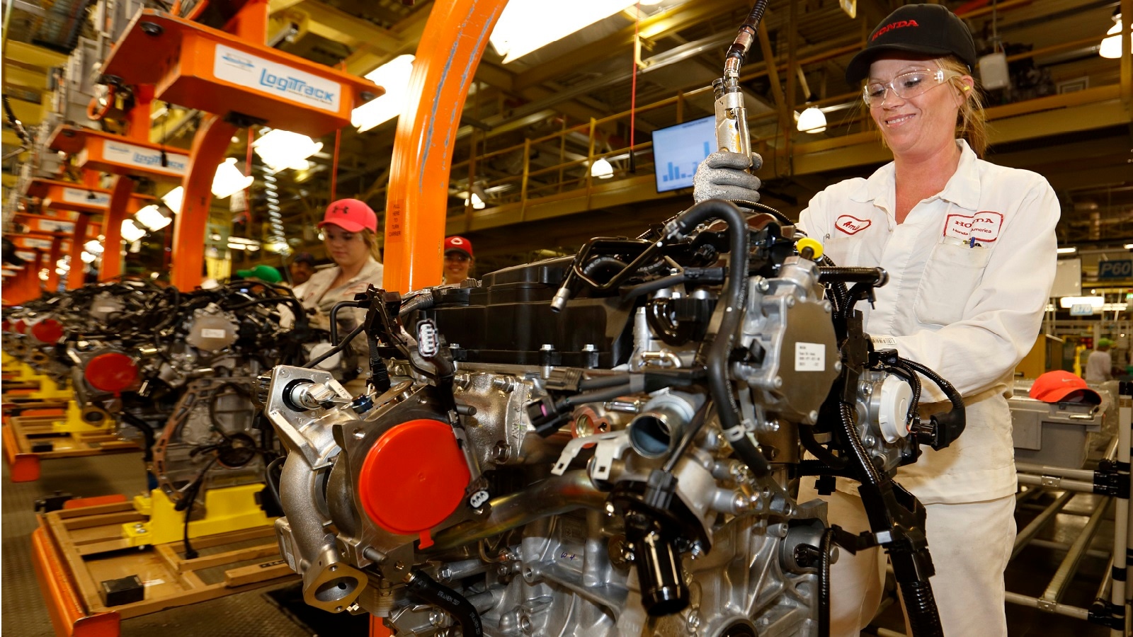 Honda Turbo Engine Production Line