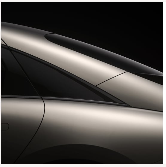 Hyundai Ioniq 6 Teaser Rear Profile