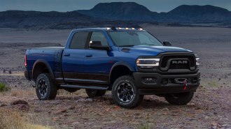 2022 Ram 2500 Power Wagon in lue.