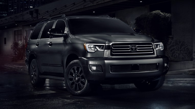 2022 Toyota Sequoia Nightshade. edition.