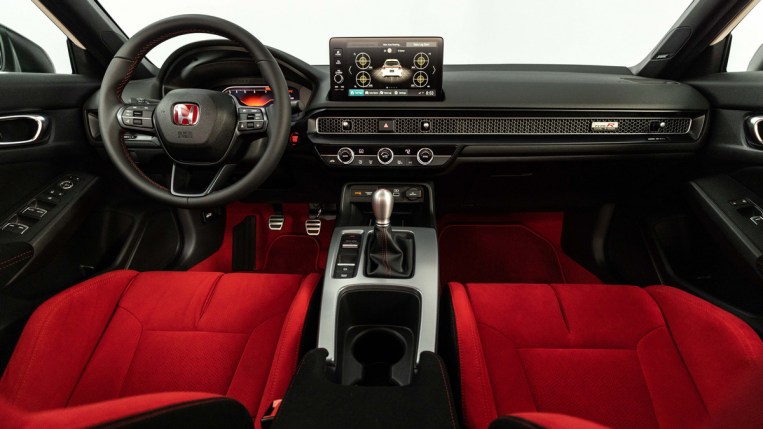 2023 Honda Civic Type R red interior