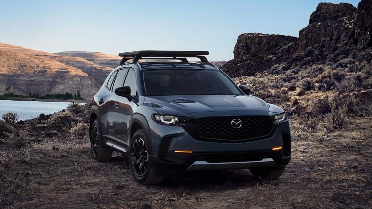 2023 Mazda CX-50 in polymetal gray.