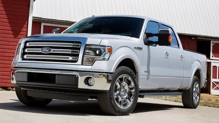 2014 Ford F-150 near barn