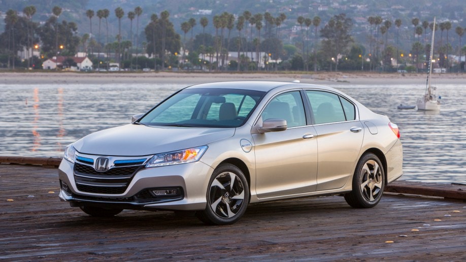 2014 Honda Accord PHEV near water