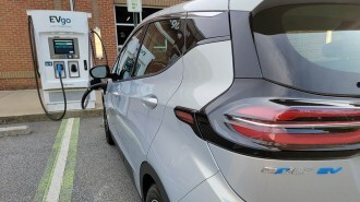 2022 Chevy Bolt charging