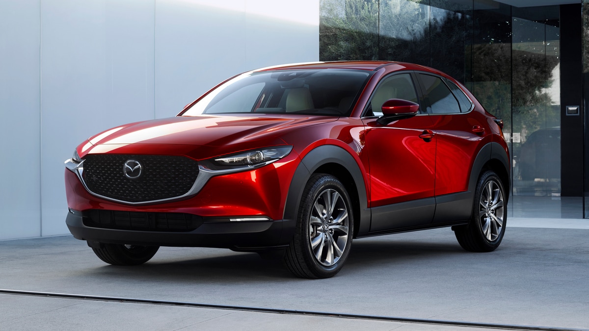 2022 Mazda CX-30 in red