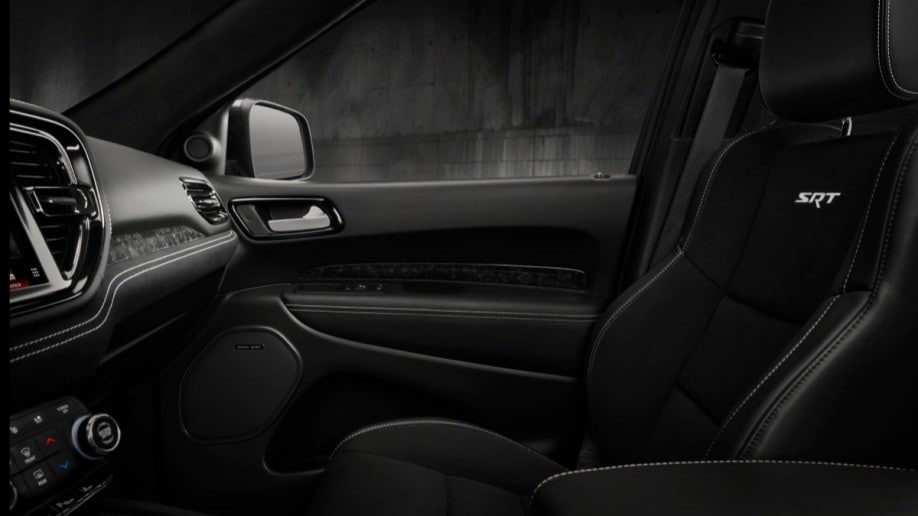 The interior of the Dodge Durango Hellcat