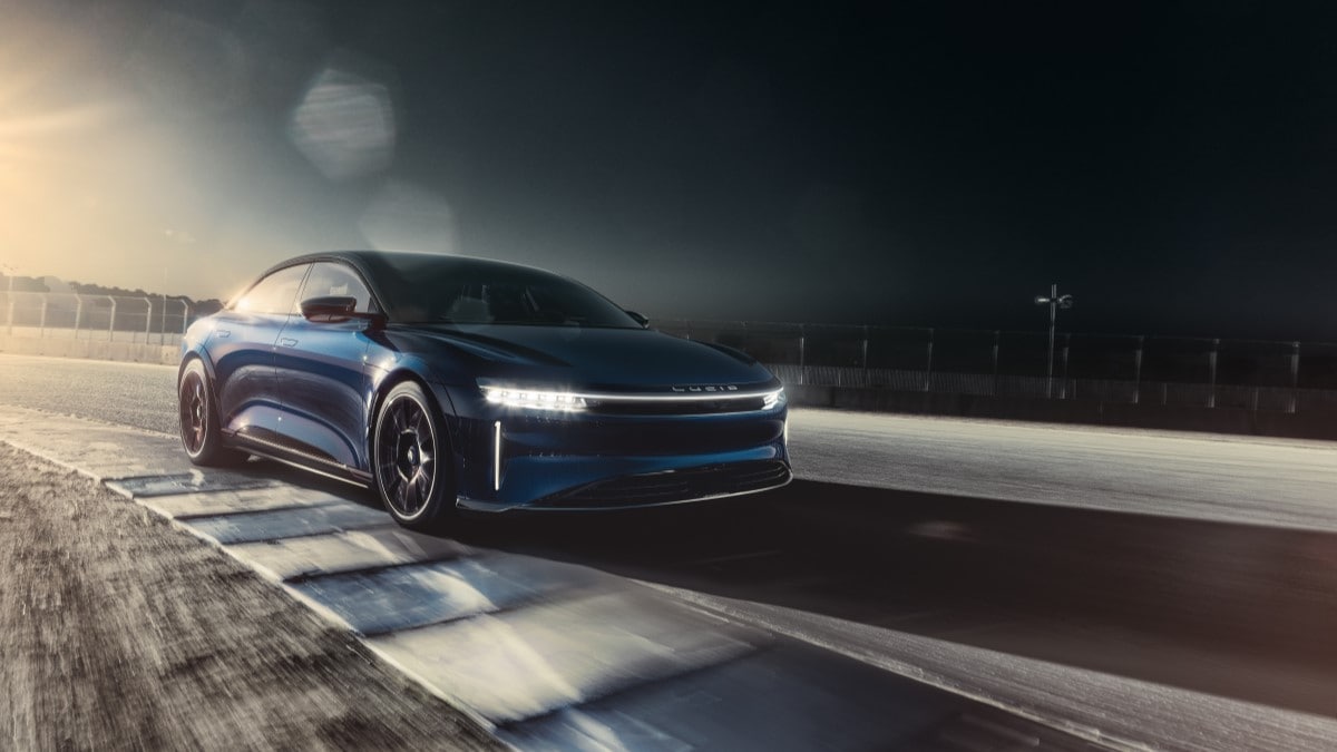Lucid Taunts Tesla With Air Sapphire Claims 0 60 in Under 2