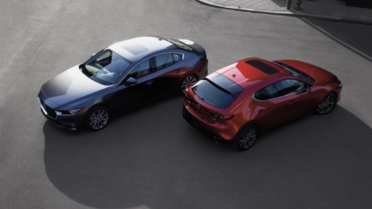 The 2023 Mazda3 sedan and hatchback