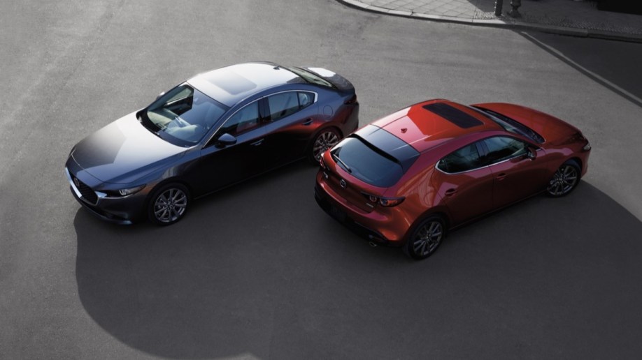 The 2023 Mazda3 sedan and hatchback