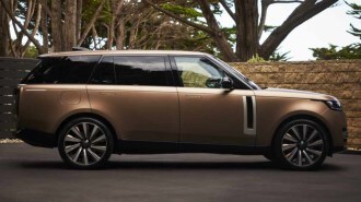 The 2023 Range Rover Carmel Edition in profile