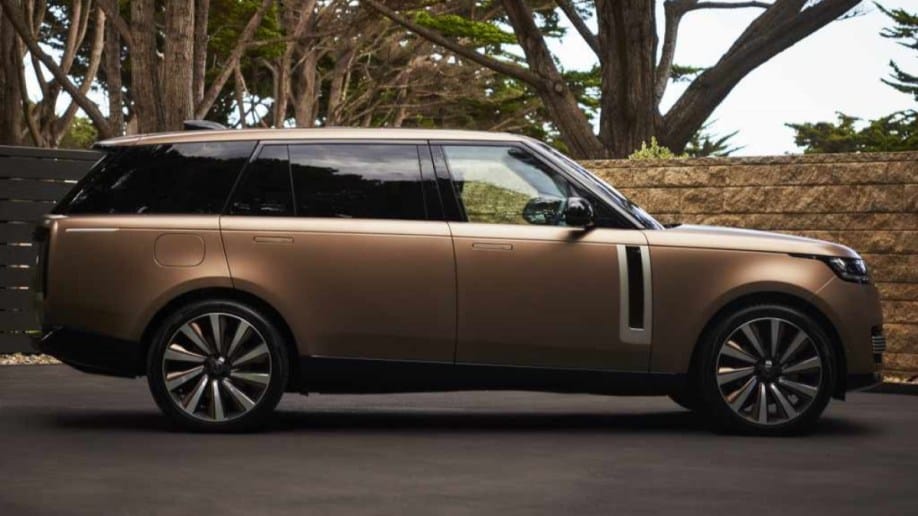 The 2023 Range Rover Carmel Edition in profile