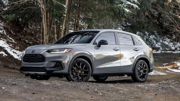 2023 Honda HR-V Sport on dirt road