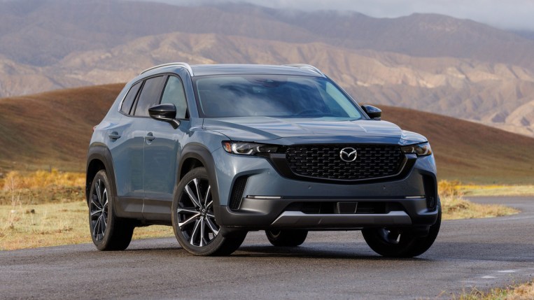 2023 Mazda CX-50 in blue