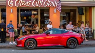 The 2023 Nissan Z in profile