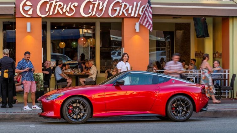 The 2023 Nissan Z in profile
