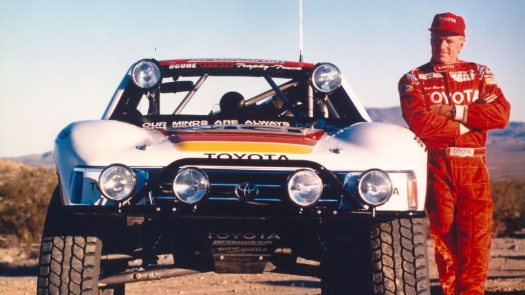 Ivan Ironman Stewart Toyota Tacoma Race Truck