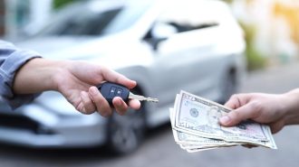 Trading in a vehicle