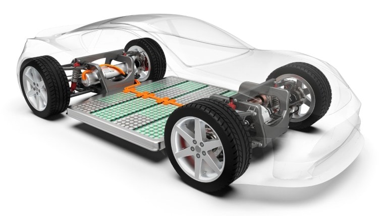 Electric vehicle and battery pack