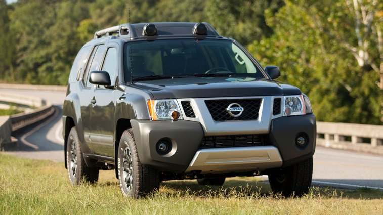 2015 Nissan XTerra in gray.