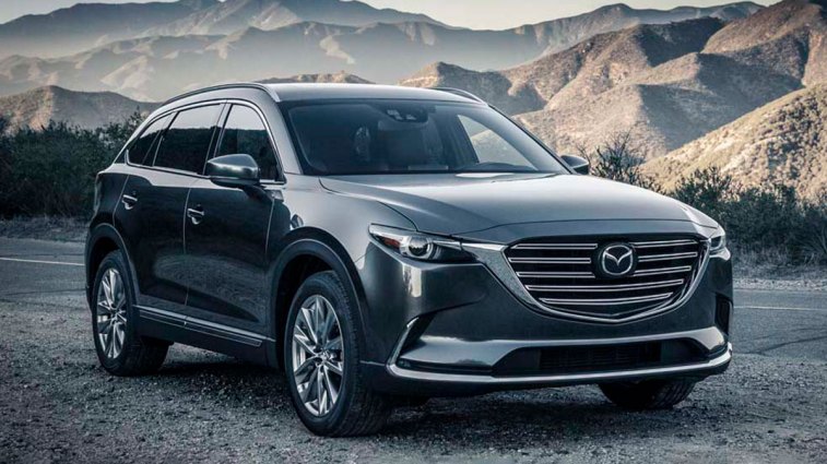2016 Mazda CX-9 in gray.