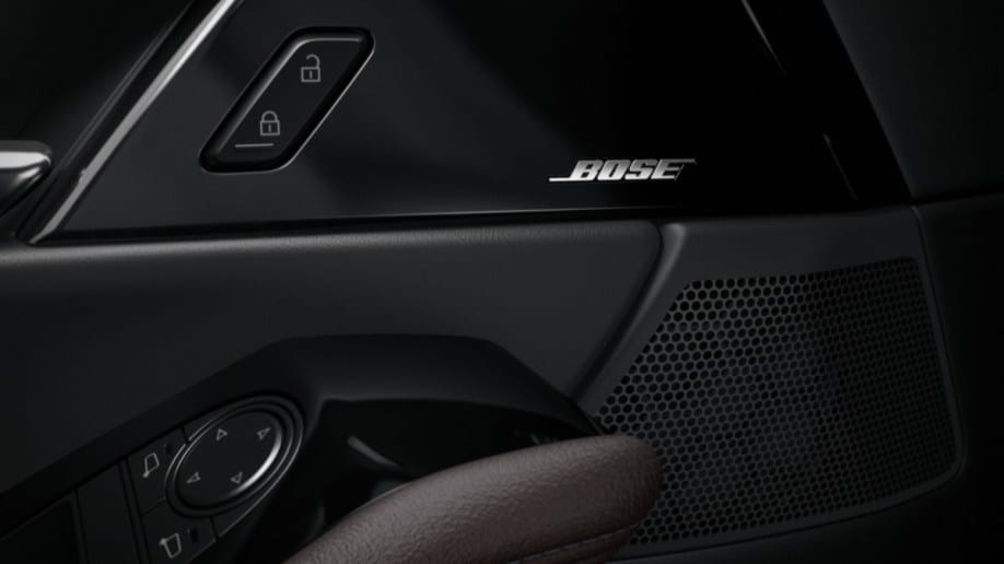 The Bose sound system of the Mazda CX-30