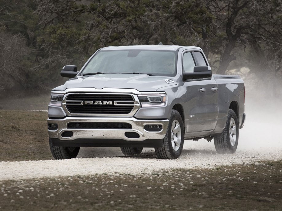 2022 Ram 1500 Big Horn in silver.