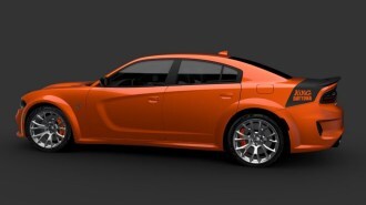 The 2023 Dodge Charger King Daytona in profile