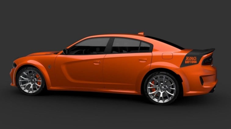 The 2023 Dodge Charger King Daytona in profile