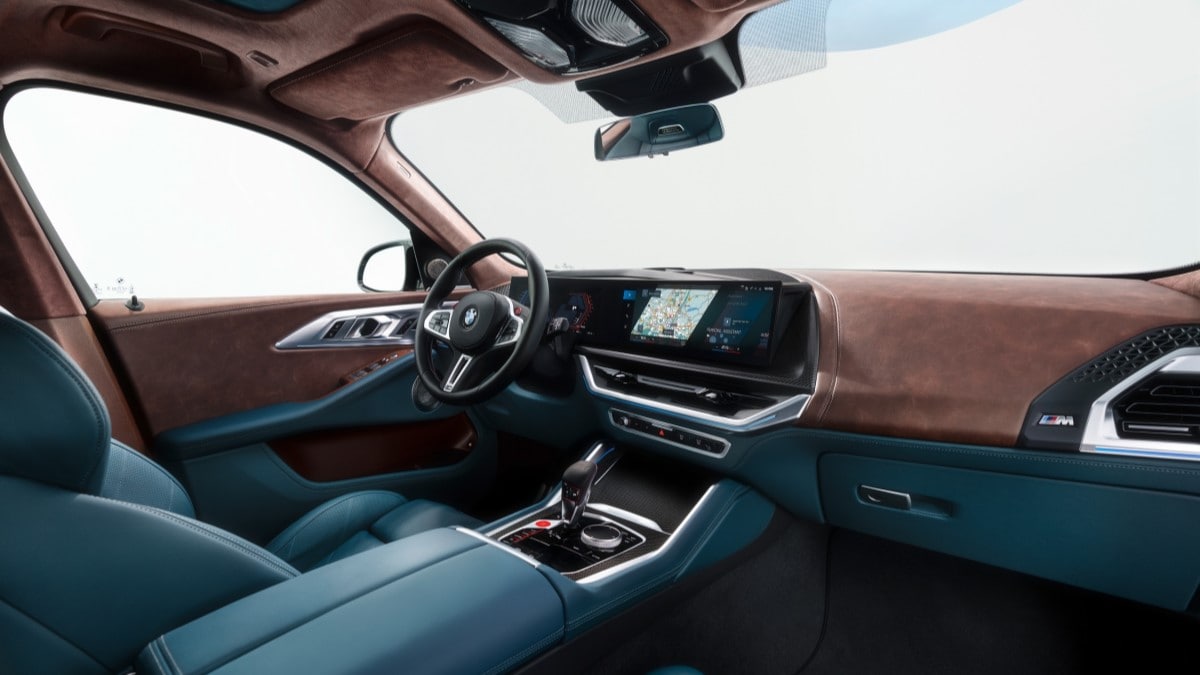 The cabin of the 2023 BMW XM