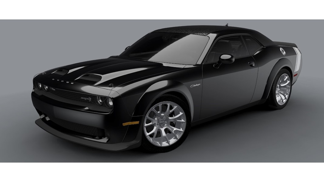 2023 Dodge Challenger Black Ghost Honors StreetRacing Legend Kelley