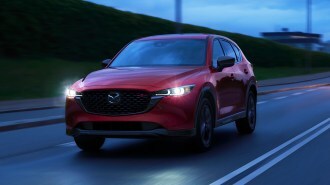 2023 Mazda CX-5 Turbo Signature in red
