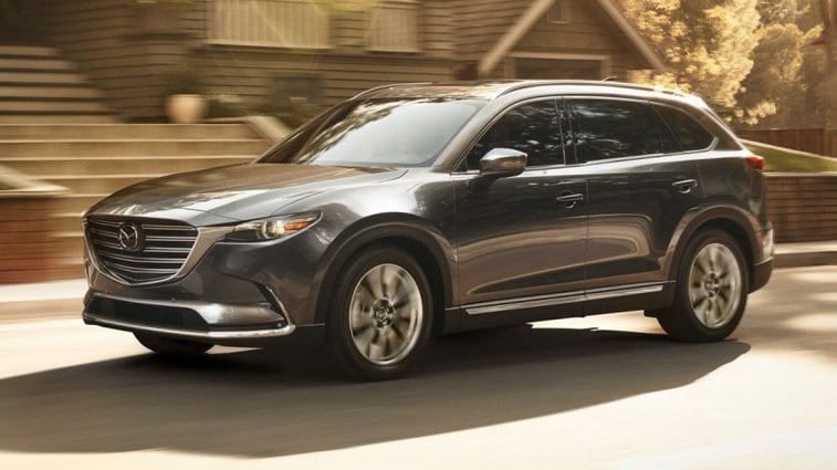 2019 Mazda CX-9 in slate.