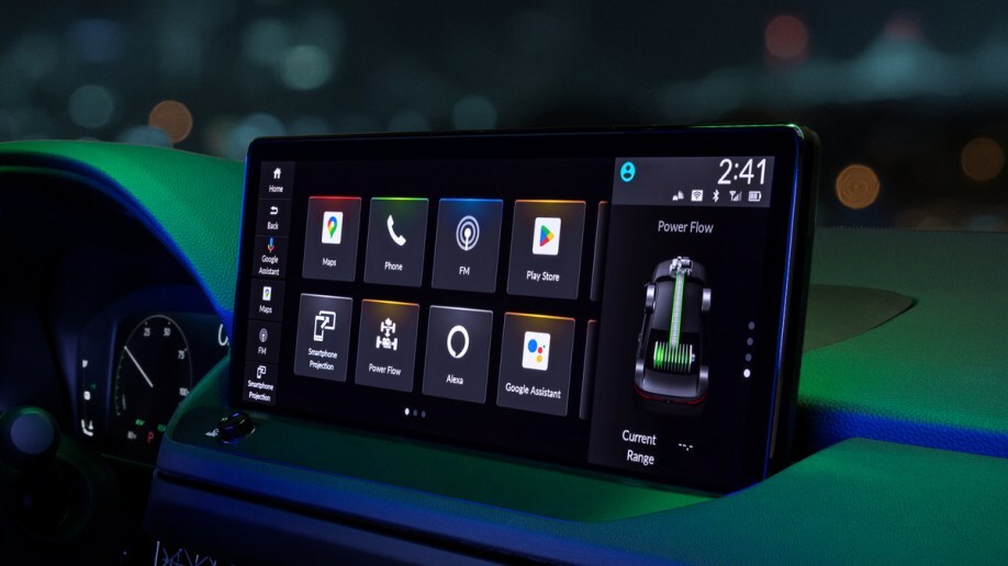 A teaser image of the cabin of the 2023 Honda Accord