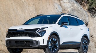 White 2023 Kia Sportage PHEV