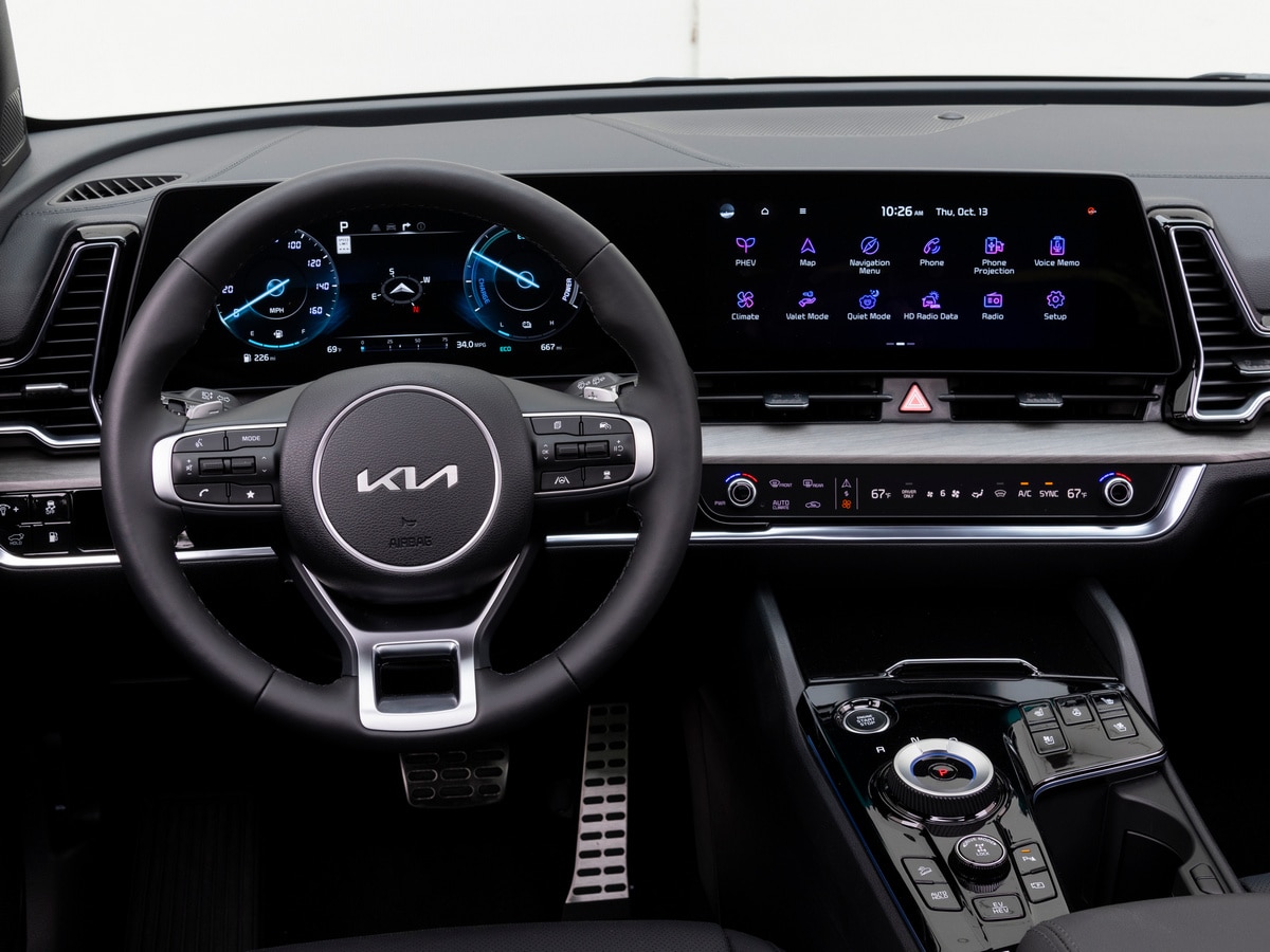 White 2023 Kia Sportage PHEV