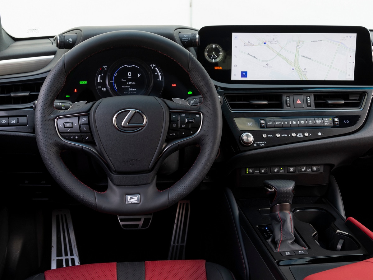 2023 Lexus ES 300h steering wheel